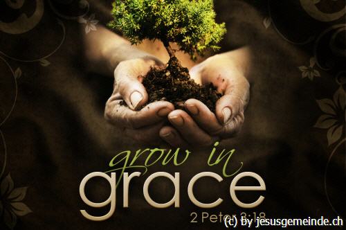 Wachse in der Gnade Gottes