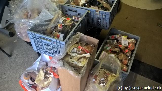 Lebensmittelversorgung für Menschen in Not